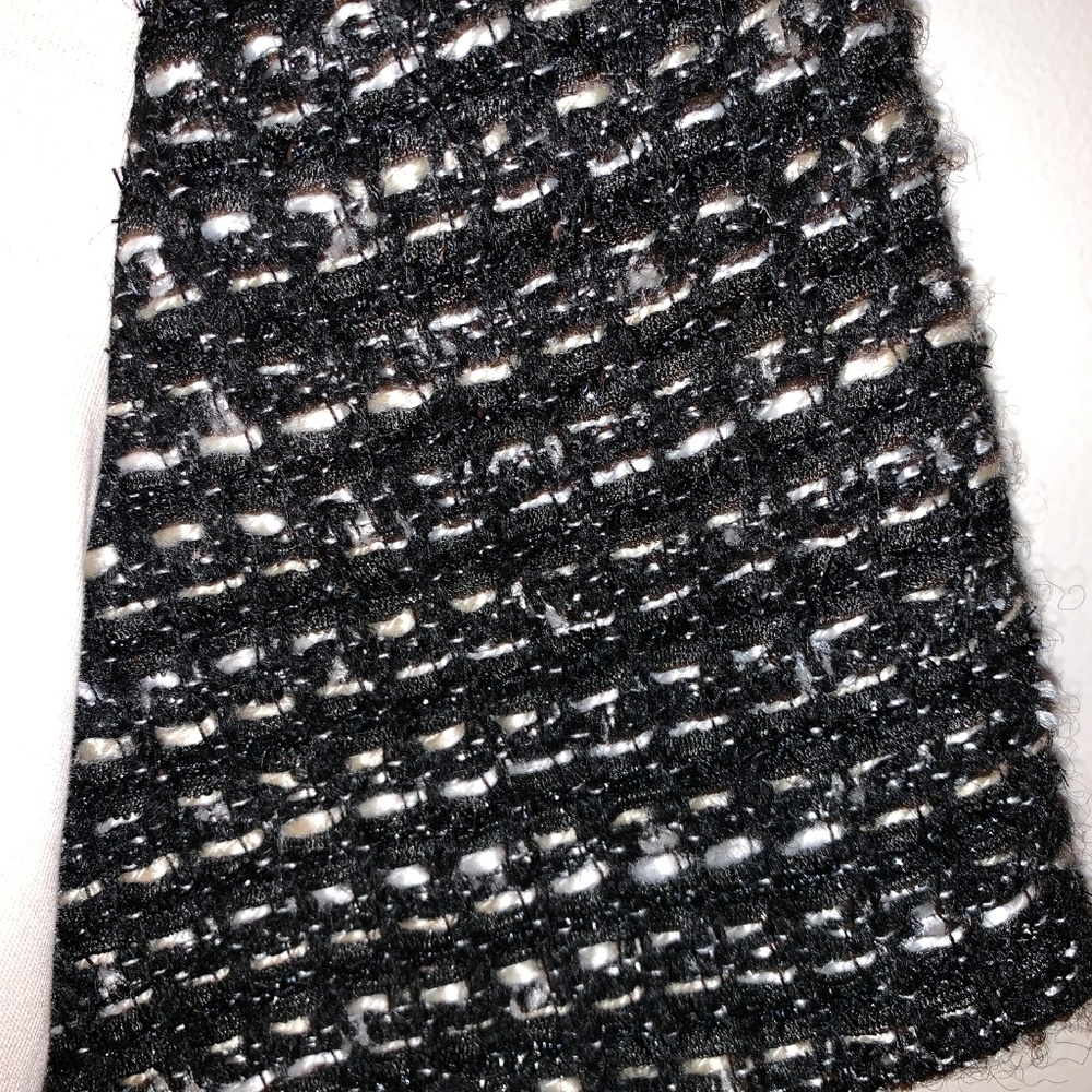 J. Crew Short sleeve cotton and tweed blouse - Picture 7 of 7